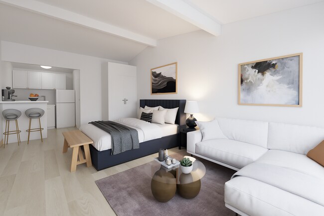 0 + 1K 17 floor plan